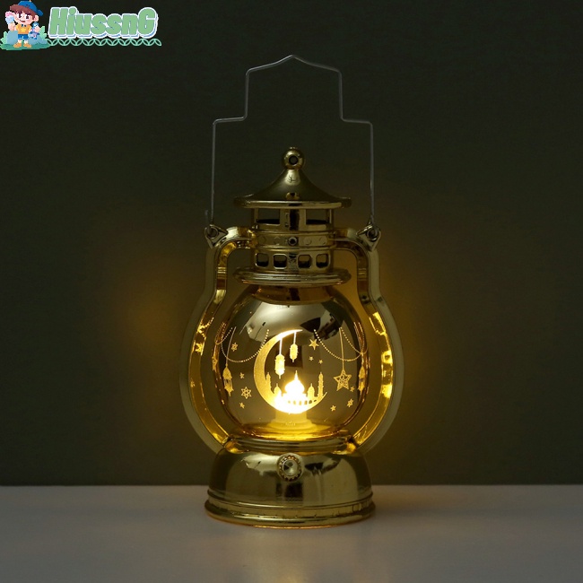 Đèn Lồng Led Eid Mubarak Di Động Trang Trí Tiệc Hồi Giáo