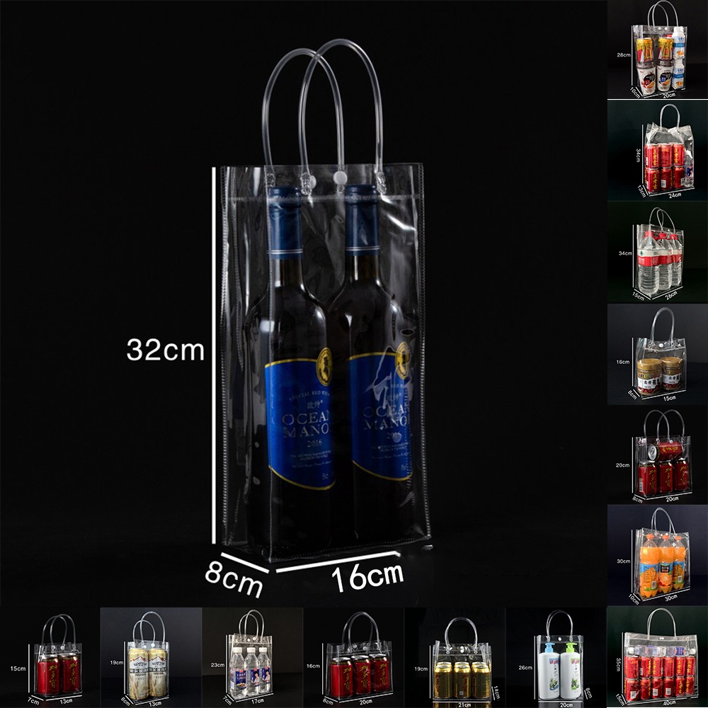 Túi Xách Mua Sắm Đeo Vai Trong Suốt Dễ Mang Tiện Lợi