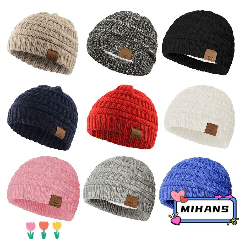 MIH Mũ Beanie Ấm Áp Cho Bé Từ 2-7 Tuổi