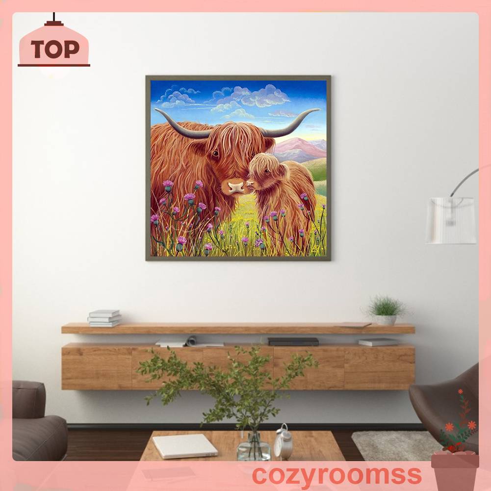 Bộ Tranh Đính Đá 5D Tự Làm Toàn Diện Họa Tiết Nghệ Thuật Trang Trí Nhà Cửa