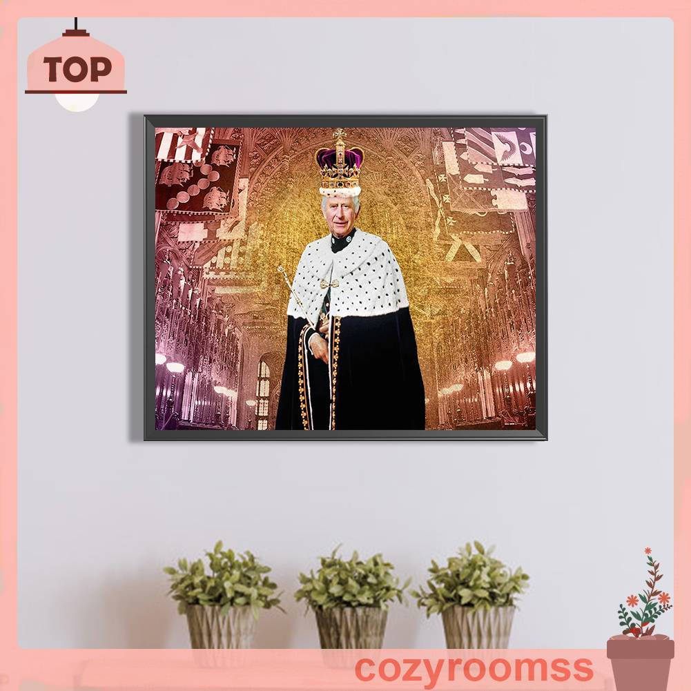 Tranh Đính Đá Kim Cương Toàn Bộ 5D DIY Hình Vẽ Hoàng Tử