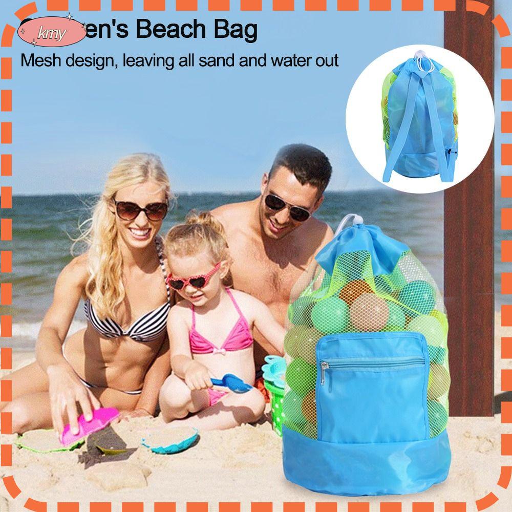 KRNY Túi Lưới Đựng Đồ Chơi Đi Biển Chống Thấm Nước
