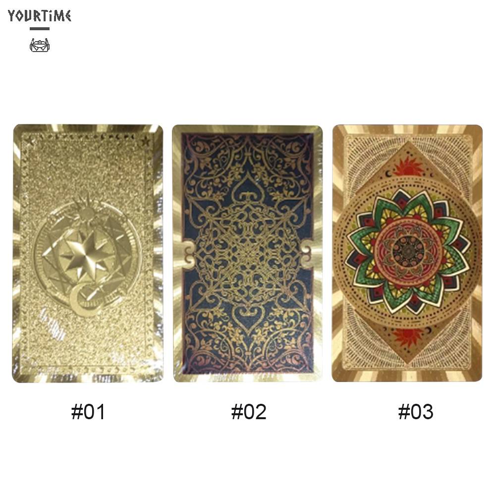 Bộ Bài Tarot Vàng Kim Chống Mài Mòn