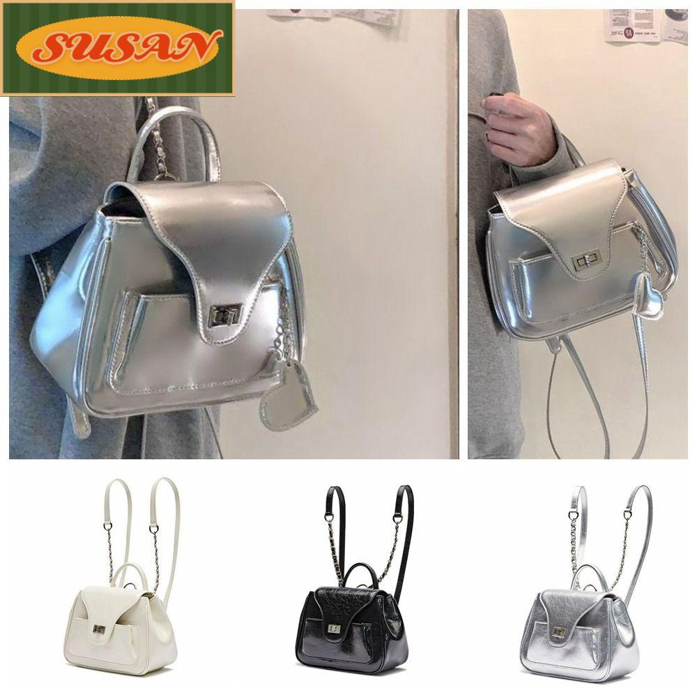 Ba Lô Đi Học / Du Lịch Sức Chứa Lớn Màu Sắc Macaron Xinh Xắn