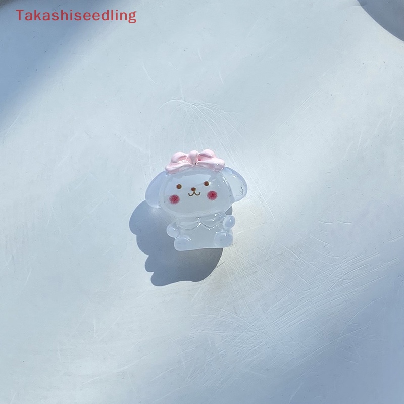 1 Thỏ Hoạt Hình Dạ Quang Trang Trí Tiểu Cảnh DIY