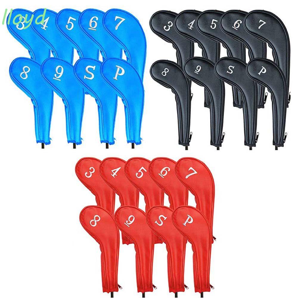 LLOYD Vỏ Bọc Bảo Vệ Đầu Gậy Đánh Golf 4-9P ,S ,A Wedge Bằng PU