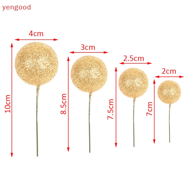 Set 20 Que Cắm Trang Trí Bánh Kem Nhiều Màu