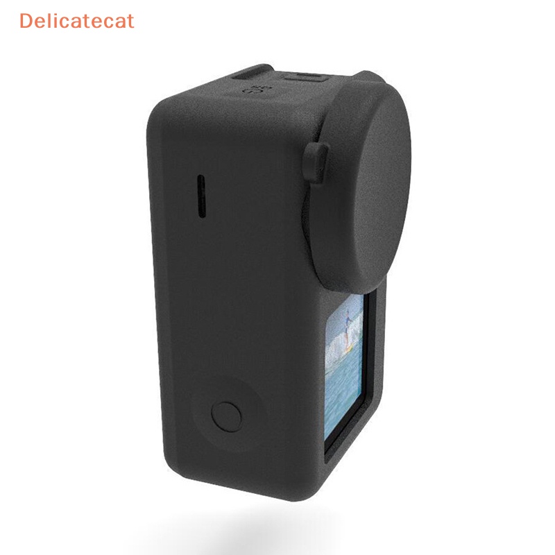 Nắp Bảo Vệ Ống Kính Camera Thể Thao Bằng Silicon Chống Trượt Cho DJI Action 3