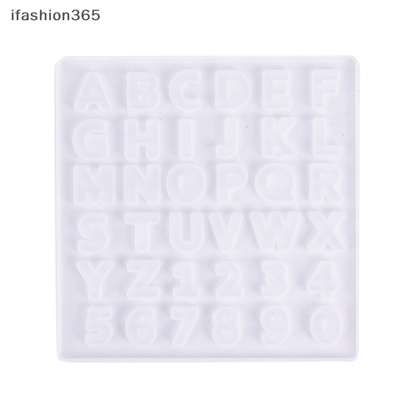 Khuôn Silicone Làm Nhựa Resin Hình Chữ Cái Và Số DIY Thời Trang ifashion365 Vn VN
