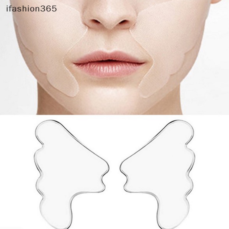 Set 18 Miếng Dán Silicone Loại Bỏ Nếp Nhăn Ở Trán Có Thể Tái Sử Dụng ifashion365