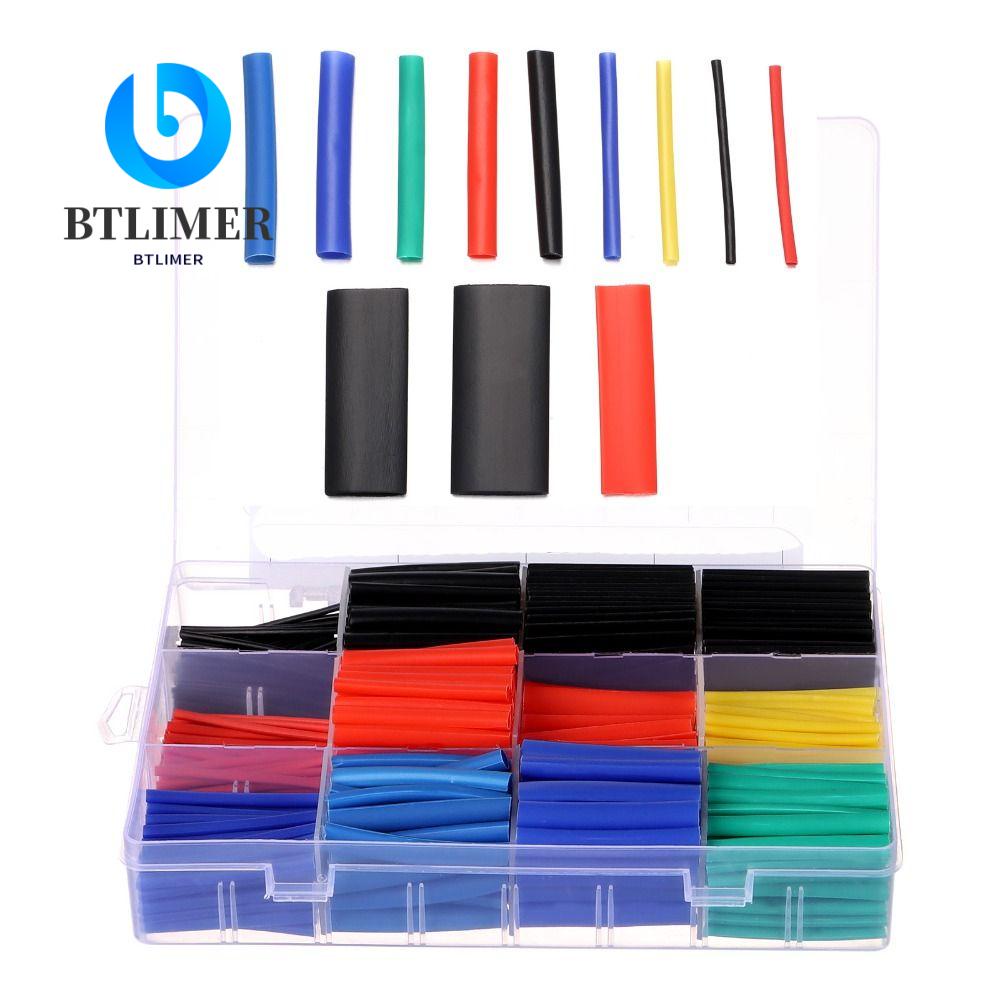 BTLIMER Bộ 560 Ống Co Nhiệt Chống Thấm Nước Nhiều Màu Tỉ Lệ 2: 1