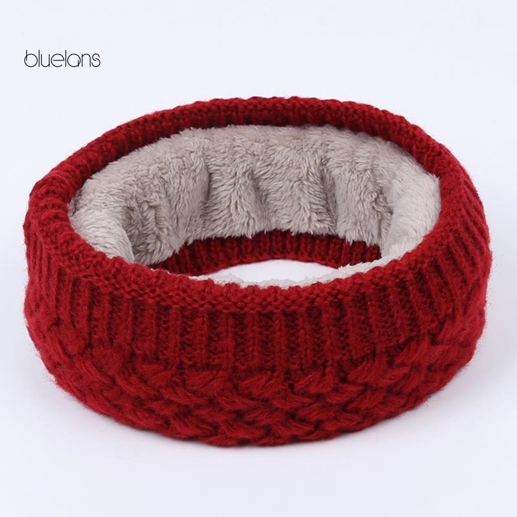 Khăn Choàng Cổ Unisex Bằng Lông Cừu Dày Dặn Co Giãn Có Thể Giặt Rửa Cho Mùa Đông