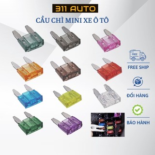 Cầu Chì Mini Xe Ô tô, xe máy các kích cỡ