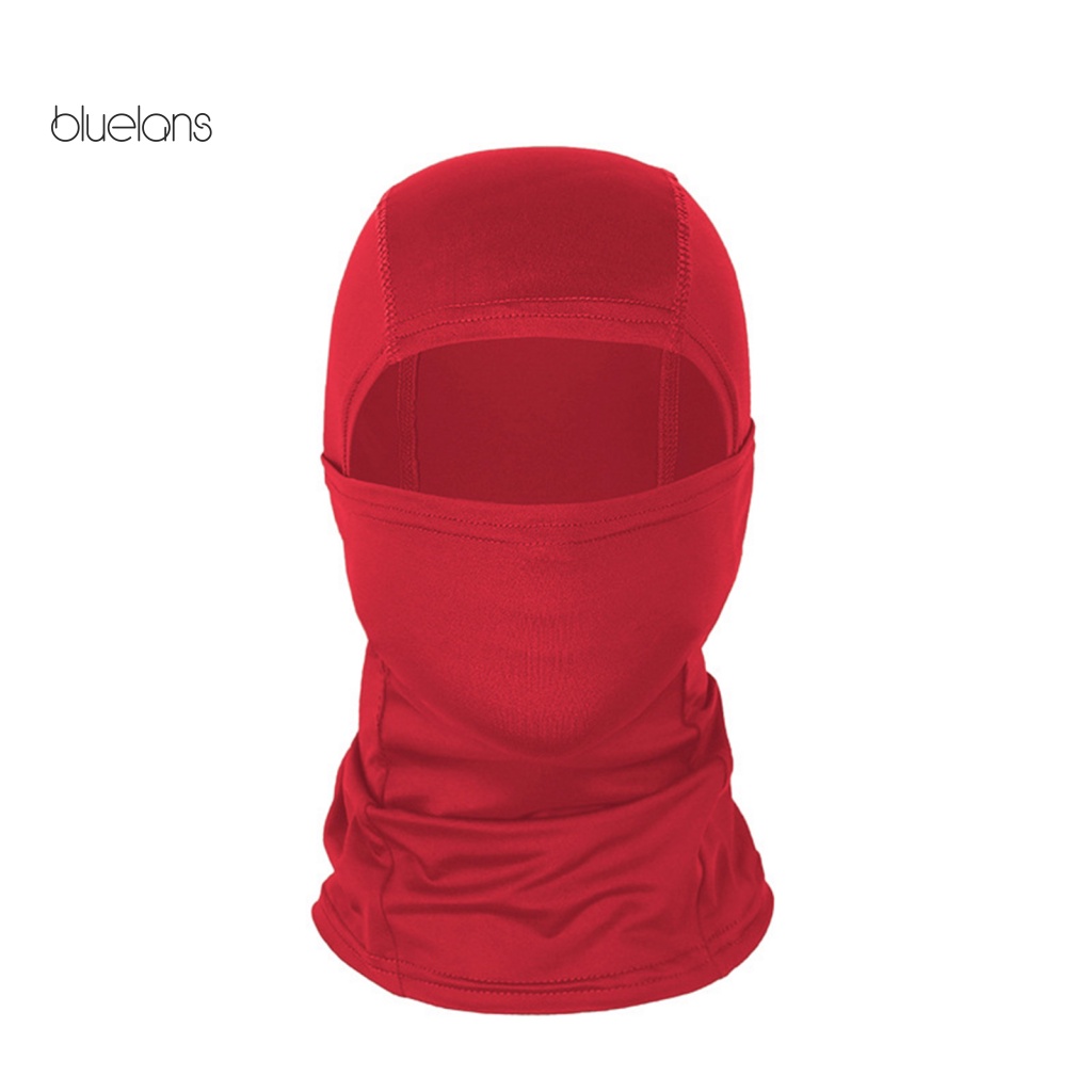 Bluelans Mũ Trùm Đầu Kiêm Khẩu Trang Che Mặt Màu Trơn Mau Khô Chống Gió Chống Nắng Mùa Xuân Thu Cho Hoạt Động Ngoài Trời Trượt Tuyết Câu Cá