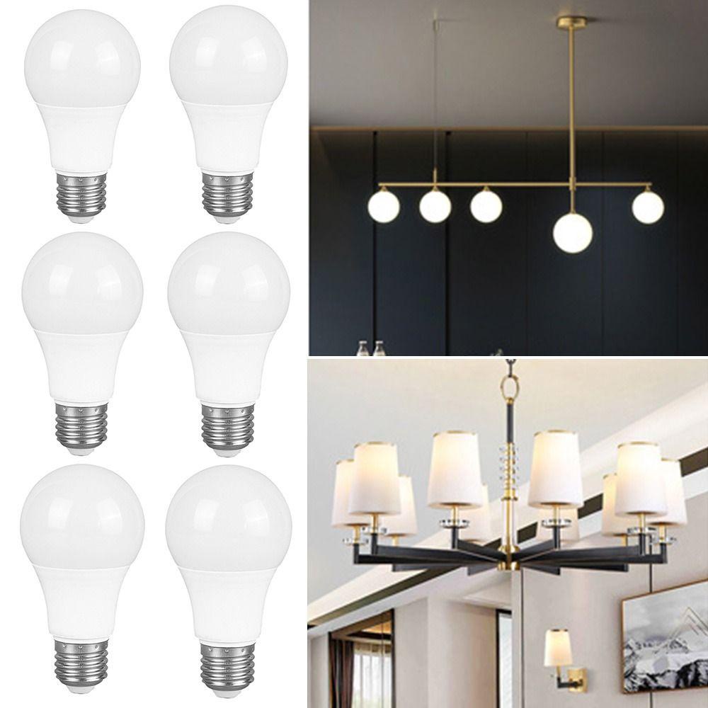 Bóng Đèn LED E27 3w 5W 15W 6500K Siêu Sáng