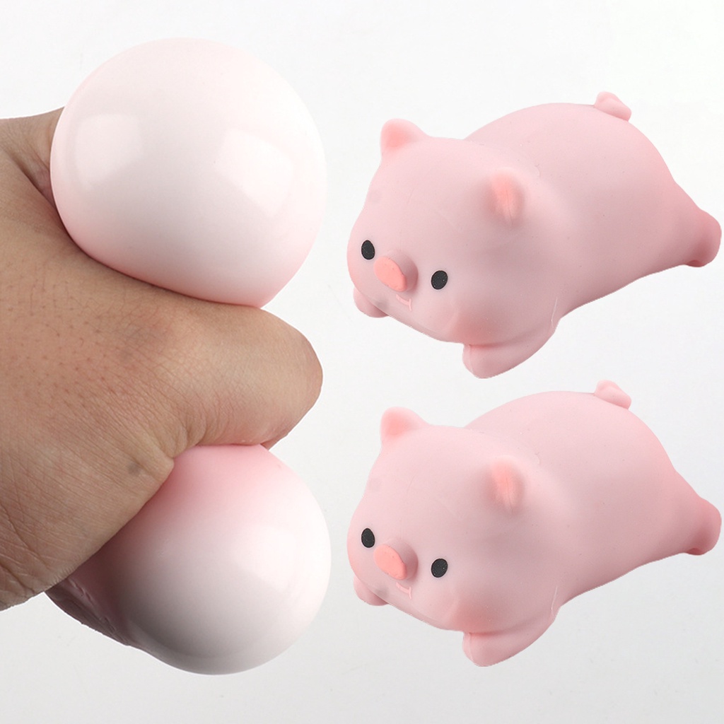 Đồ Chơi Nắn Bóp Đàn Hồi Giảm Stress Hình Động Vật Hoạt Hình