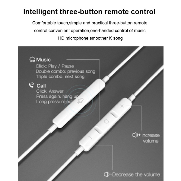 Tai Nghe Bluetooth Có Dây Và mic Cho Apple 7 8 plus X XR XS Max 11 12 13 Pro Se