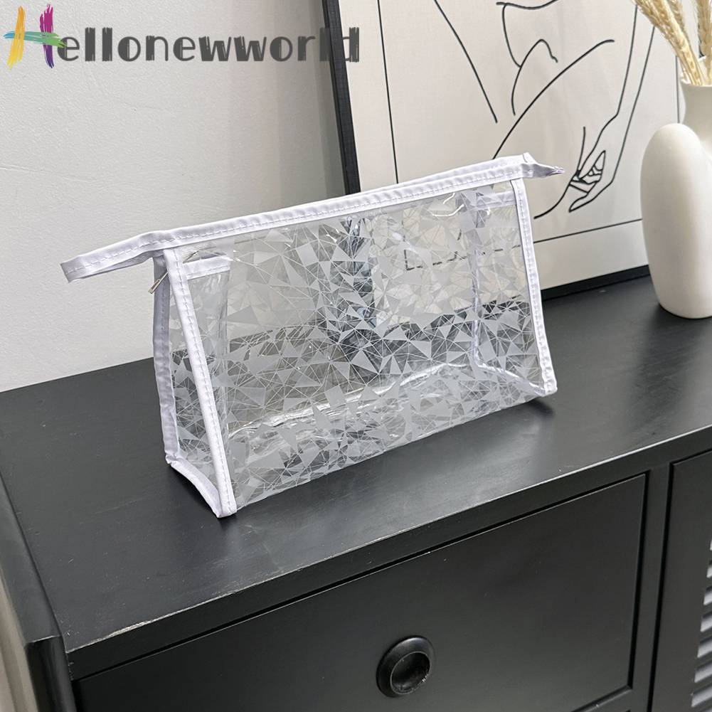 Túi Đựng Tiền Xu Bằng PVC Trong Suốt Sức Chứa Lớn Tiện Dụng