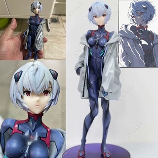 Mô hình nhân vật evangelion rei ayanami 27cm big size evangelion: 3.0+1.0 thrice upon a time eva figure nerv tight dress packed in box model