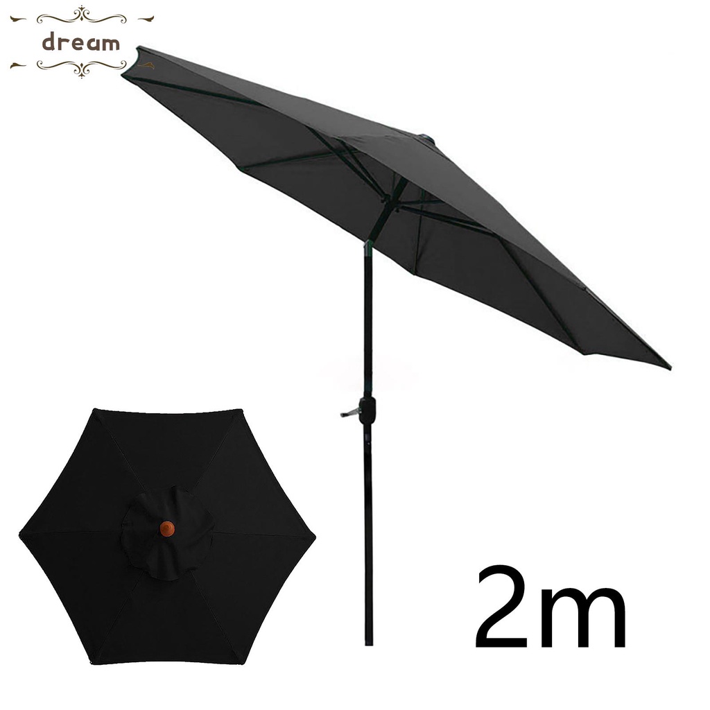 【DREAMLIFE】Upgrade Your Outdoor Space with Replacement Canopy for Your Garden Patio Parasol