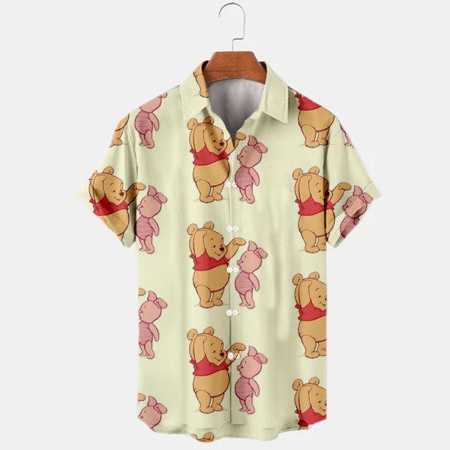 DISNEY Áo Thun Tay Ngắn In Hình Chuột Mickey 3D Phong Cách Harajuku Đường Phố Mùa Hè 2022 Cho Nam