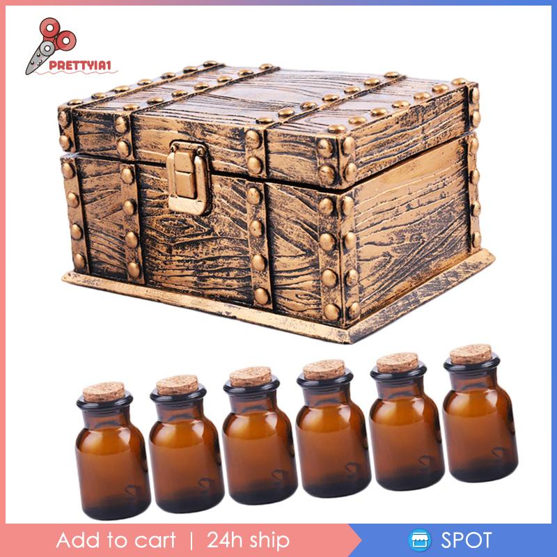 [Prettyia1] Hộp 6 Kính Mắt Trăng Cổ Điển Cho Tiệc Giáng Sinh Kỷ Niệm