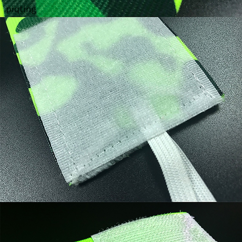 Piqt Băng Đeo Cánh Tay Nylon Họa Tiết Rằn Ri / Đội Trưởng Bóng Đá Chuyên Nghiệp Có Thể Điều Chỉnh EN