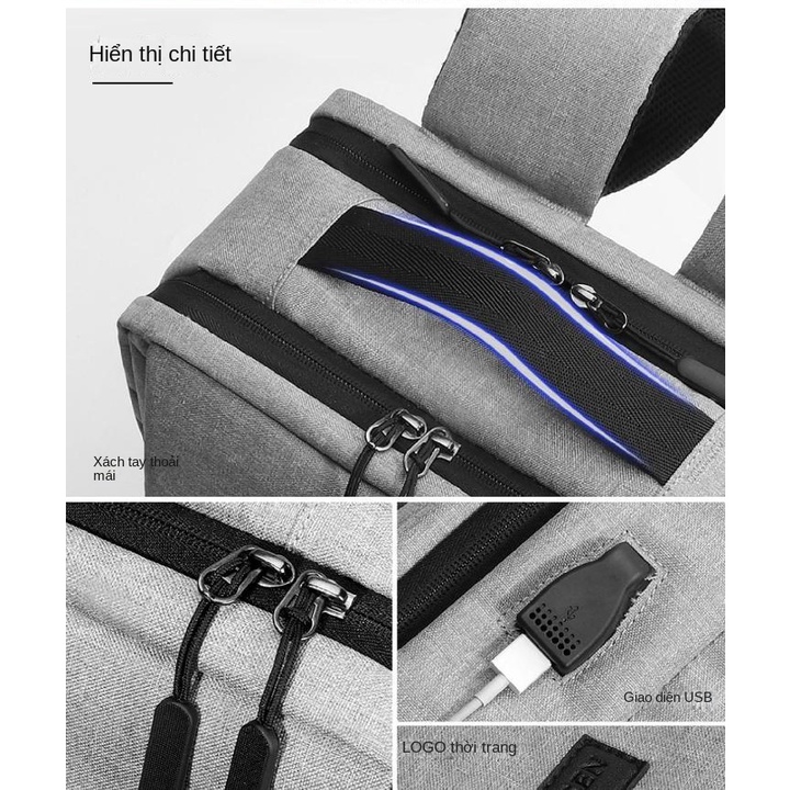 Túi máy tính xách tay nam và nữ 15,6 inch 14 inch 17 inch ba lô cho sinh viên