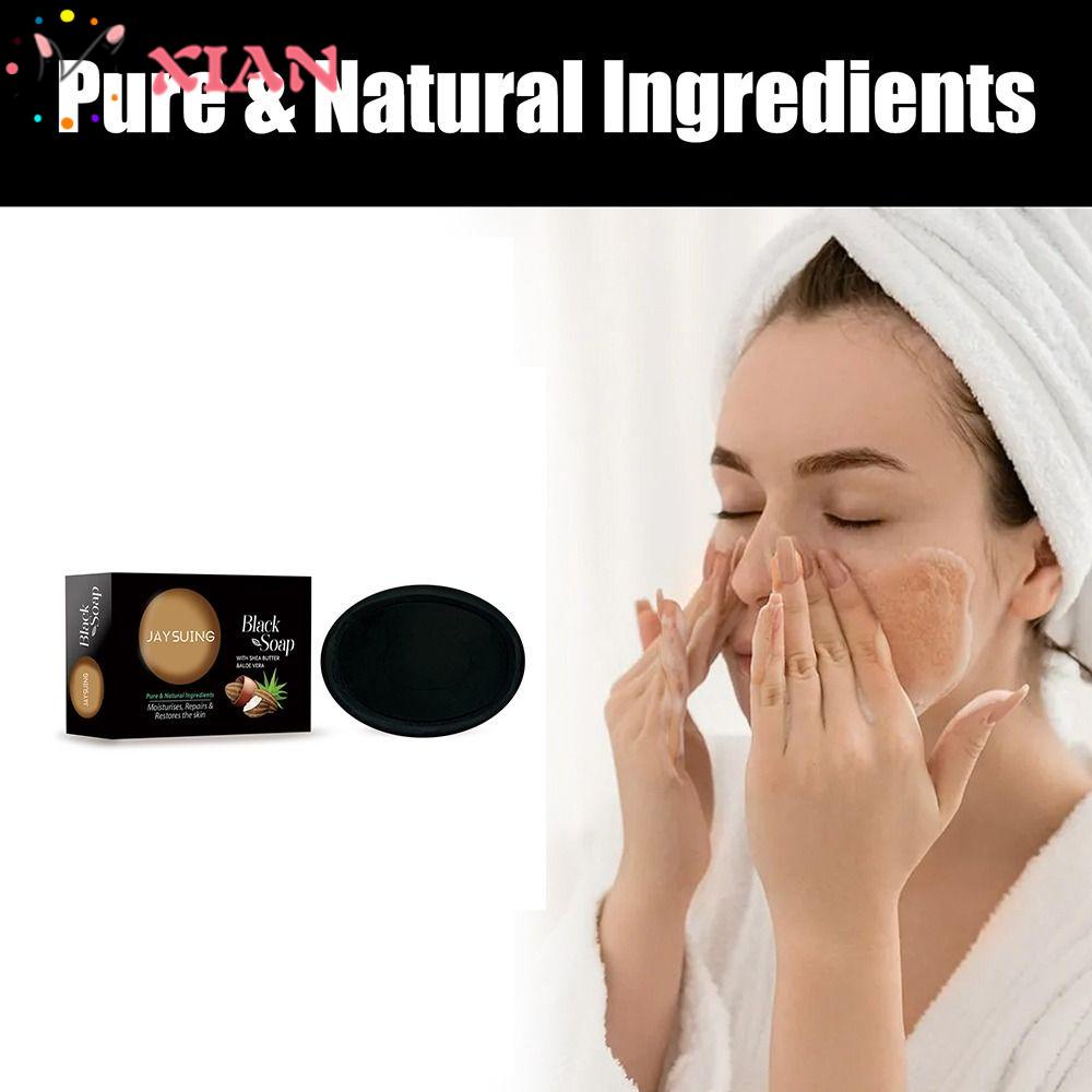 XIANTIN Xà Phòng Bơ Hạt Mỡ Đen Làm Sạch Lỗ Chân Lông Trẻ Hóa Làn Da