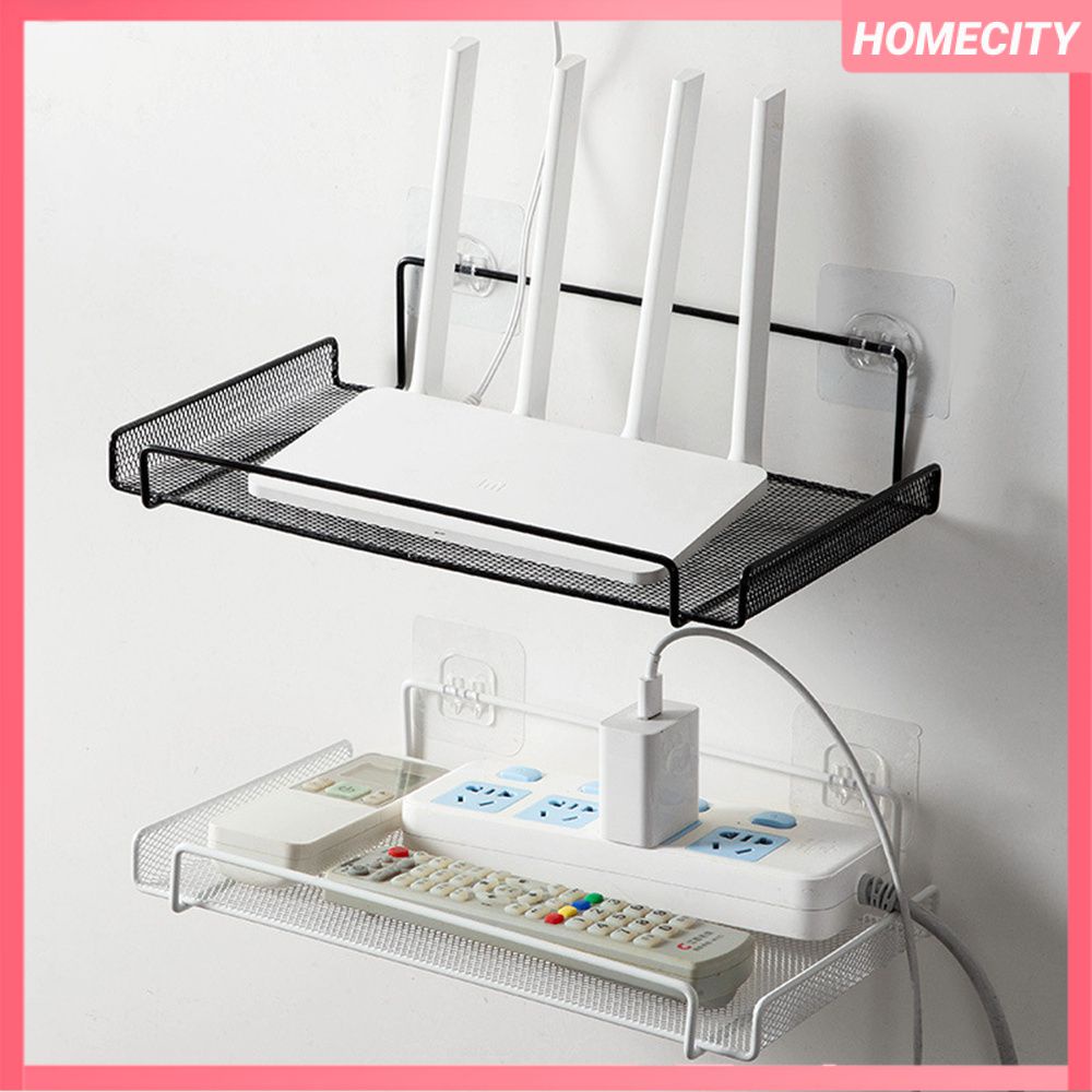 Giá lưu trữ bộ định tuyến không dây Giám sát treo tường Wifi Hộp lưu trữ camera Khay đục lỗ Tv miễn phí Kệ hộp giải mã tín hiệu Giá đỡ bộ định tuyến