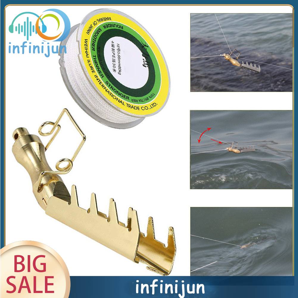 Dụng Cụ Tầm Nhìn Mồi Câu Cá Bằng Thép Không Gỉ