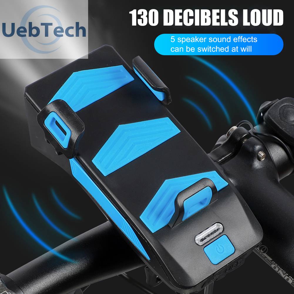 Giá Đỡ Đèn Pha / Loa Báo Động 4 Trong 1 Gắn Xe Đạp