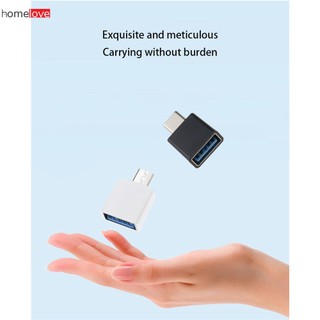 Điện thoại Ổ đĩa USB Bộ chuyển đổi OTG USB sang Type-C Bộ chuyển đổi Android micro bộ chuyển đổi đầu đọc thẻ v8 TPC homelove