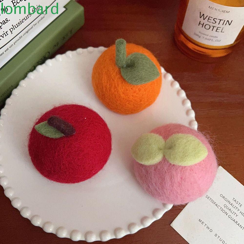 LOMBARD Kẹp Tóc Hình Trái Cây Dễ Thương Cho Nữ