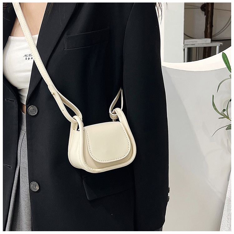 Túi Đeo Chéo Mini Bằng PU Thời Trang Hàn Quốc Dễ Thương Cho Nữ