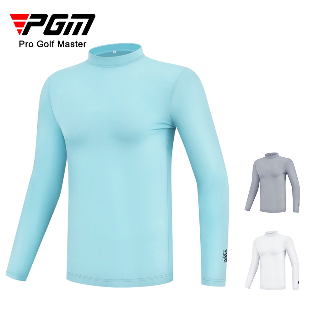 Pgm Áo Thun Đánh golf yf001 Dài Tay Chất Liệu Lụa Lạnh Thời Trang Mùa Hè Cho Nam