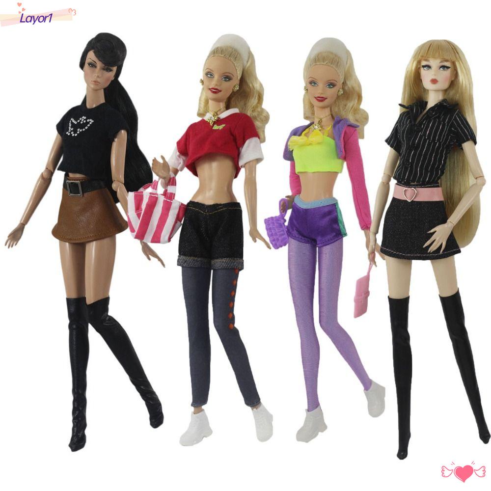 1 Đầm Thời Trang Nhiều Kiểu Dáng Dành Cho Búp Bê Kích Thước 30cm