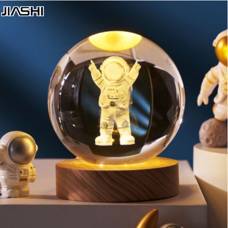 JIASHI Đèn ngủ nhỏ trang trí bàn trang trí bóng thủy tinh quà tặng sinh nhật | BigBuy360 - bigbuy360.vn