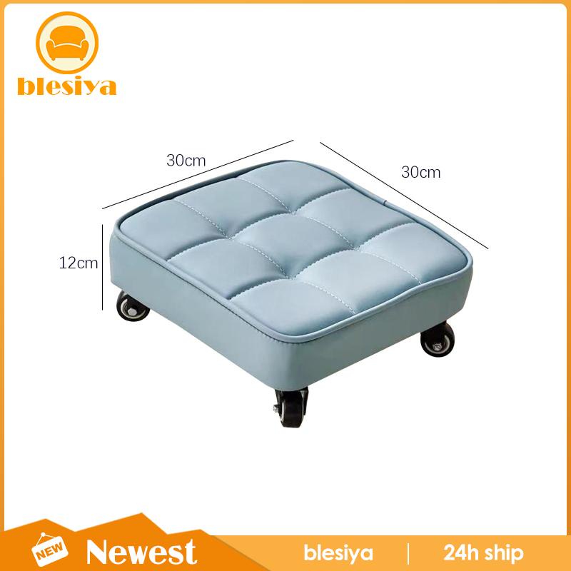 Ghế Da PU Hình Vuông Tăng Chiều Cao 12cm Tiện Dụng