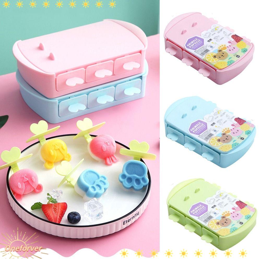 FOREVER Khuôn Làm Kem Hình Học Có Thể Tái Sử Dụng