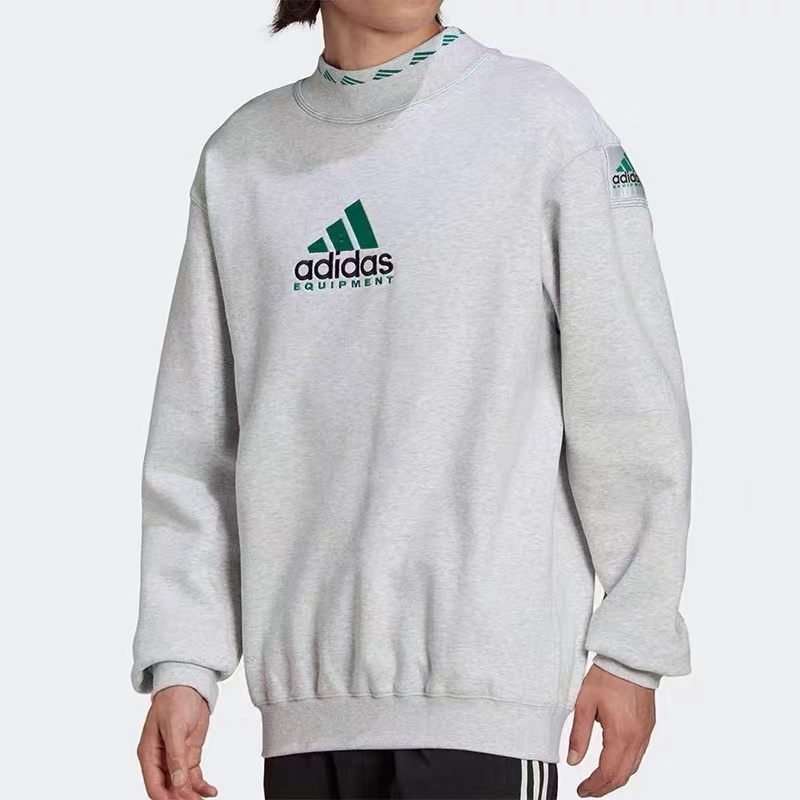 Áo Sweater Cổ Cao Thêu Logo AD100% Thời Trang Cho Nam