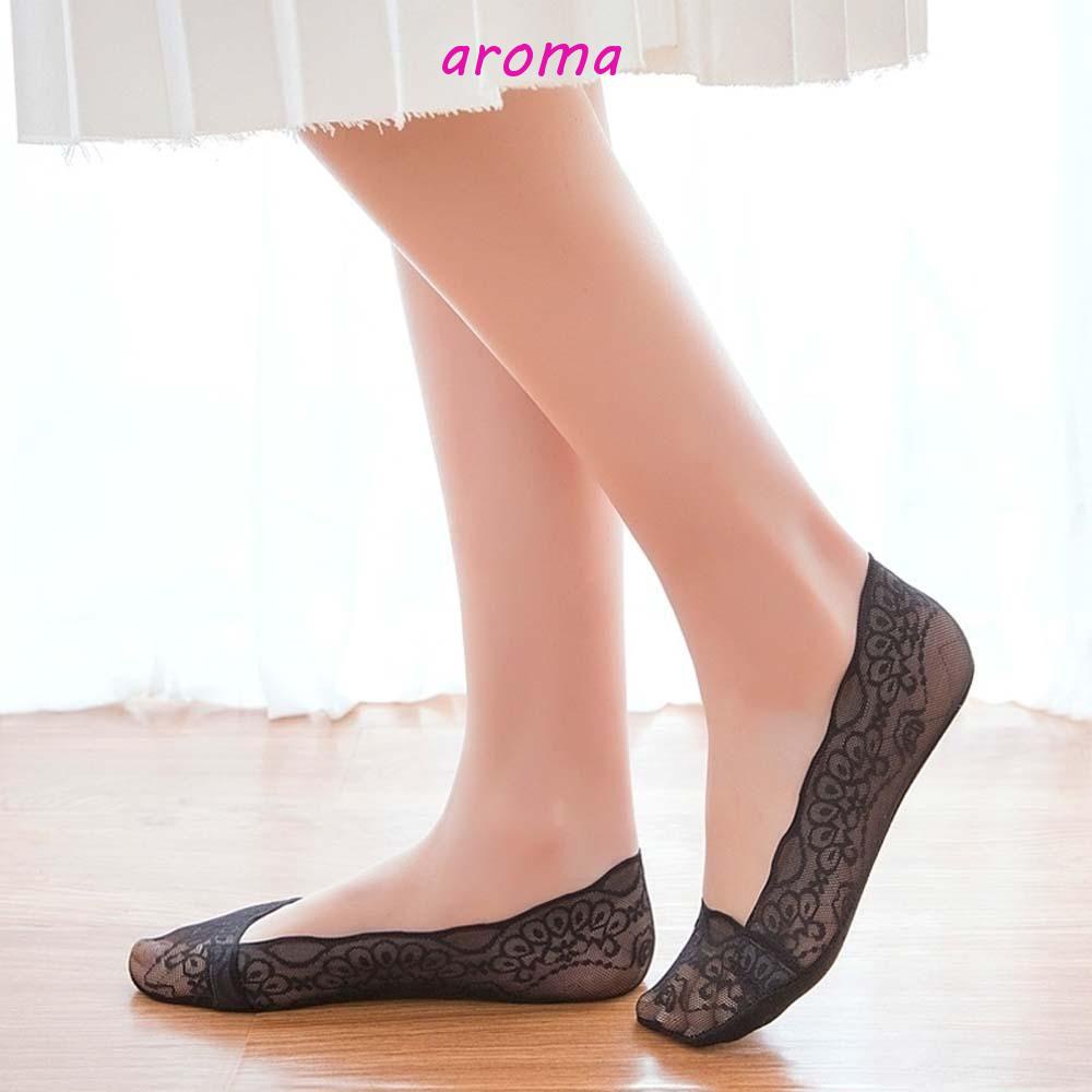 AROMA Vớ Thuyền Chống Trượt Thời Trang Mùa Hè Cho Nữ