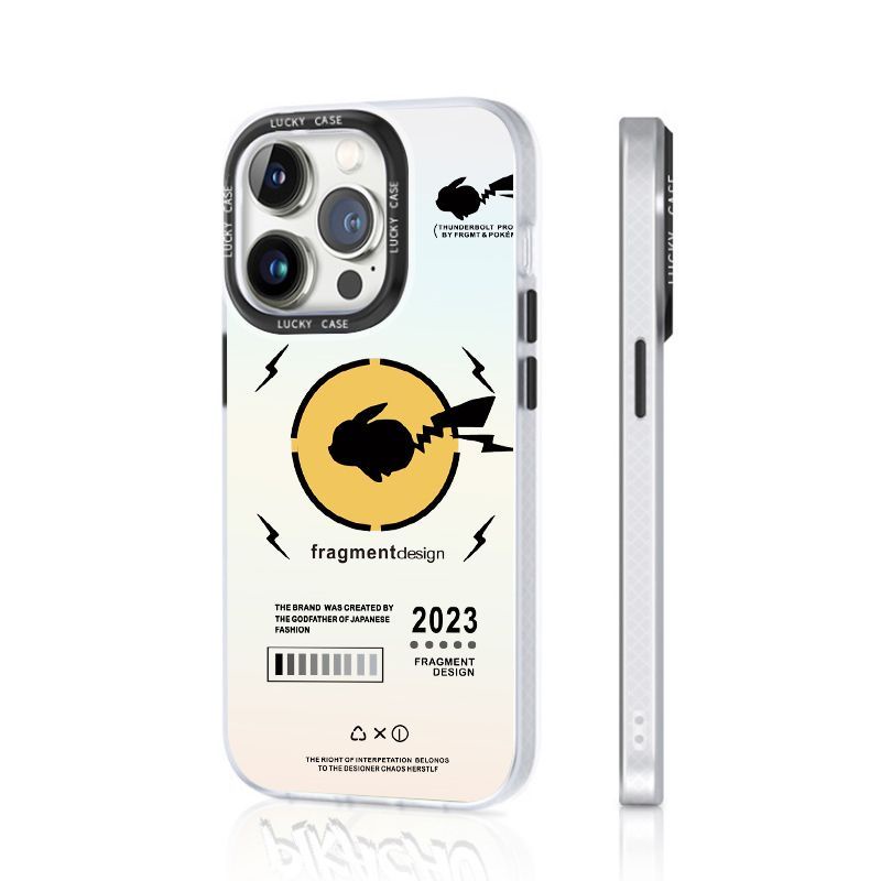 Ốp Điện Thoại IMD Màu Vàng Laser Họa Tiết Digimon Cho Iphonexr12678Plus 1314