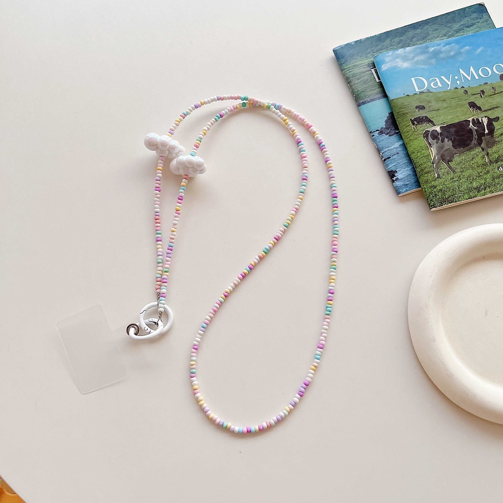 Dây Đeo Điện Thoại Acrylic Đính Đá Pha Lê Thời Trang Cho Nữ Mới