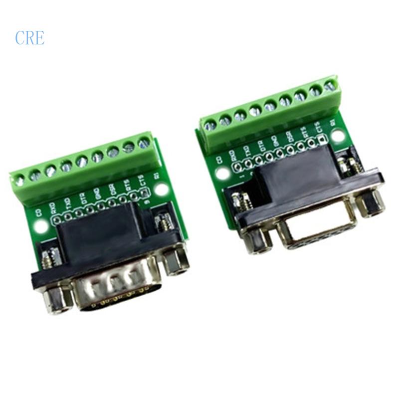 Khối Đấu Nối Đầu Cuối DB9 Male Female Tinh Tế
