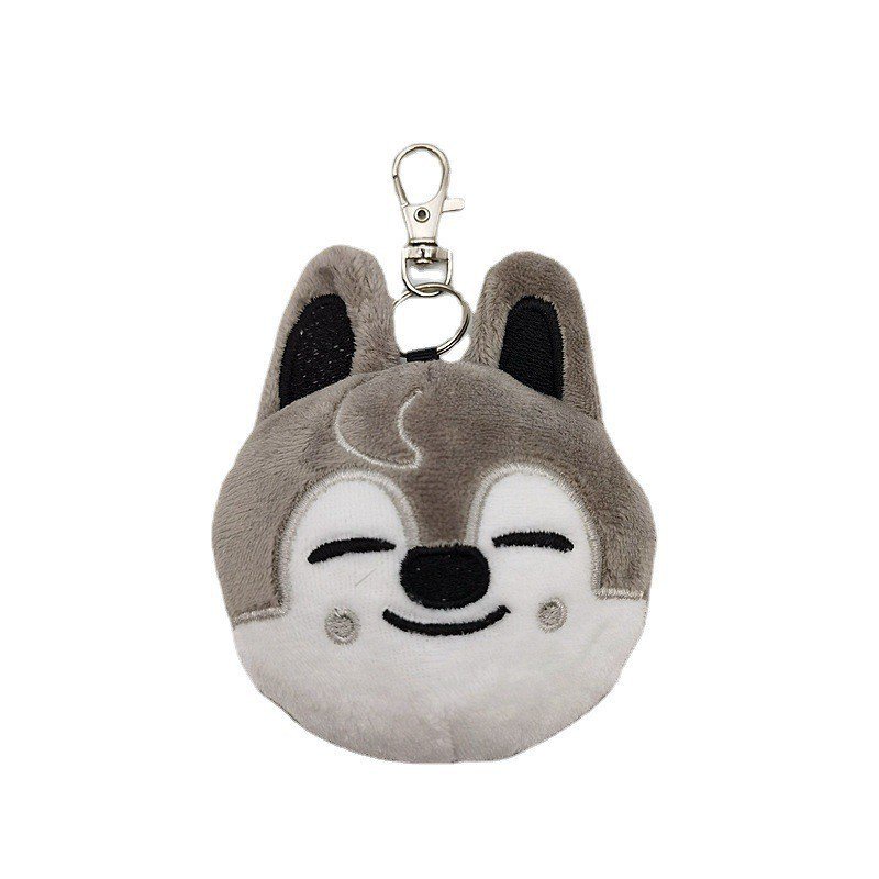 New Stray Kid skzo Stray children pendant plush doll key chain 2TZY