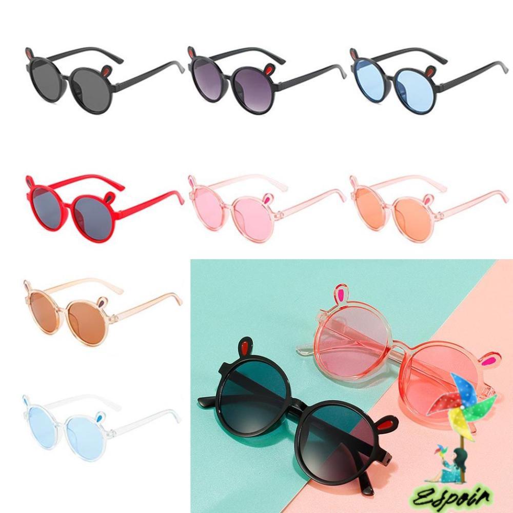 ESPO Kính Râm Tròng Tròn Chống Tia UV Màu Sắc Ngọt Ngào