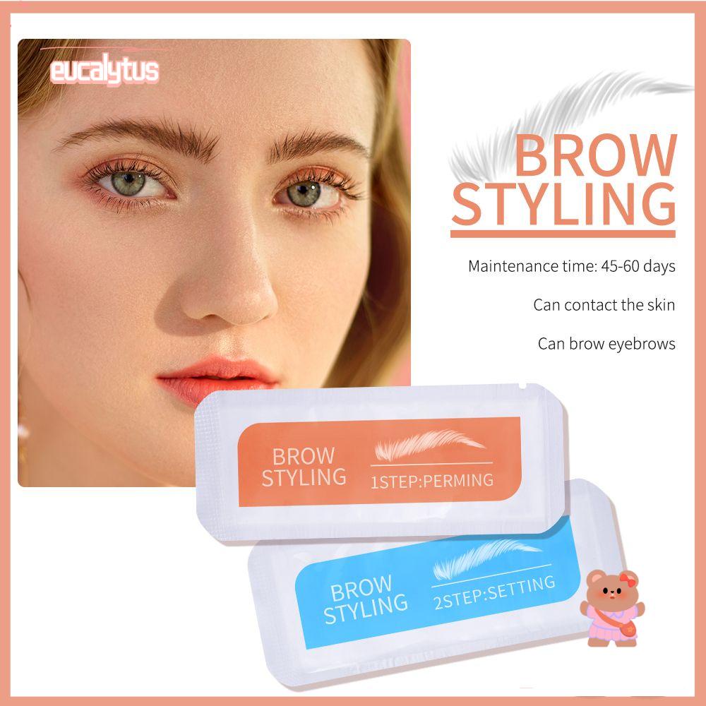 EUTUS Bộ Dụng Cụ Cố Định Lông Mày 3D Không Thấm Nước Lâu Trôi