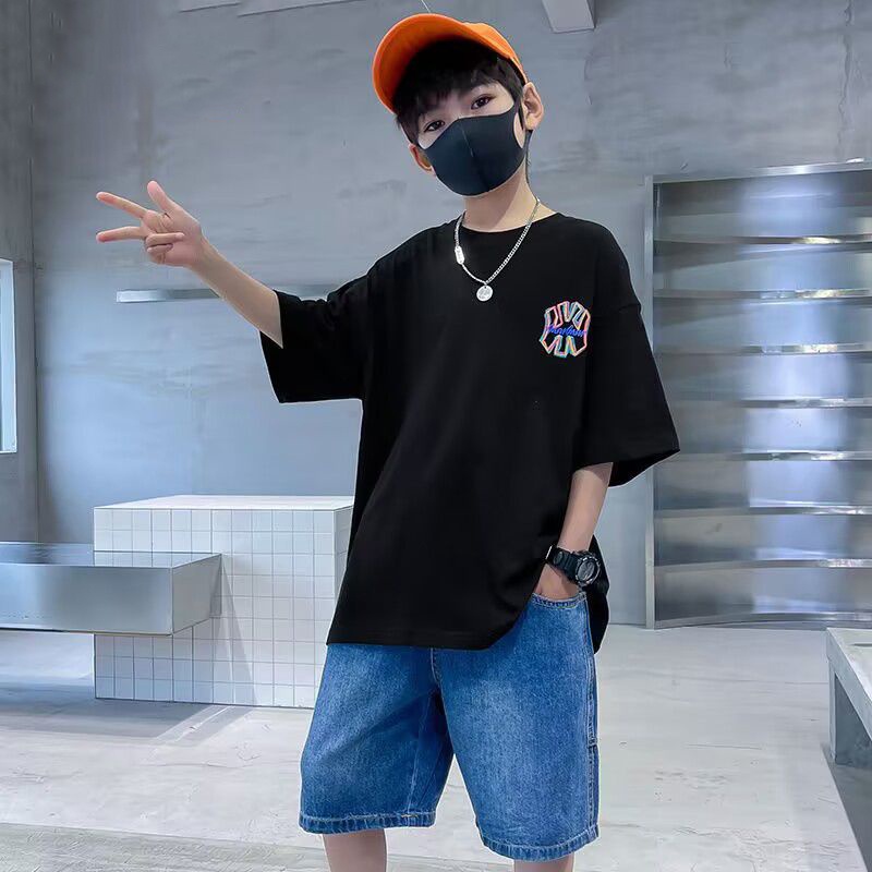 Yidanl Mới Áo Thun 100% Cotton Tay Ngắn Unisex Cho Bé