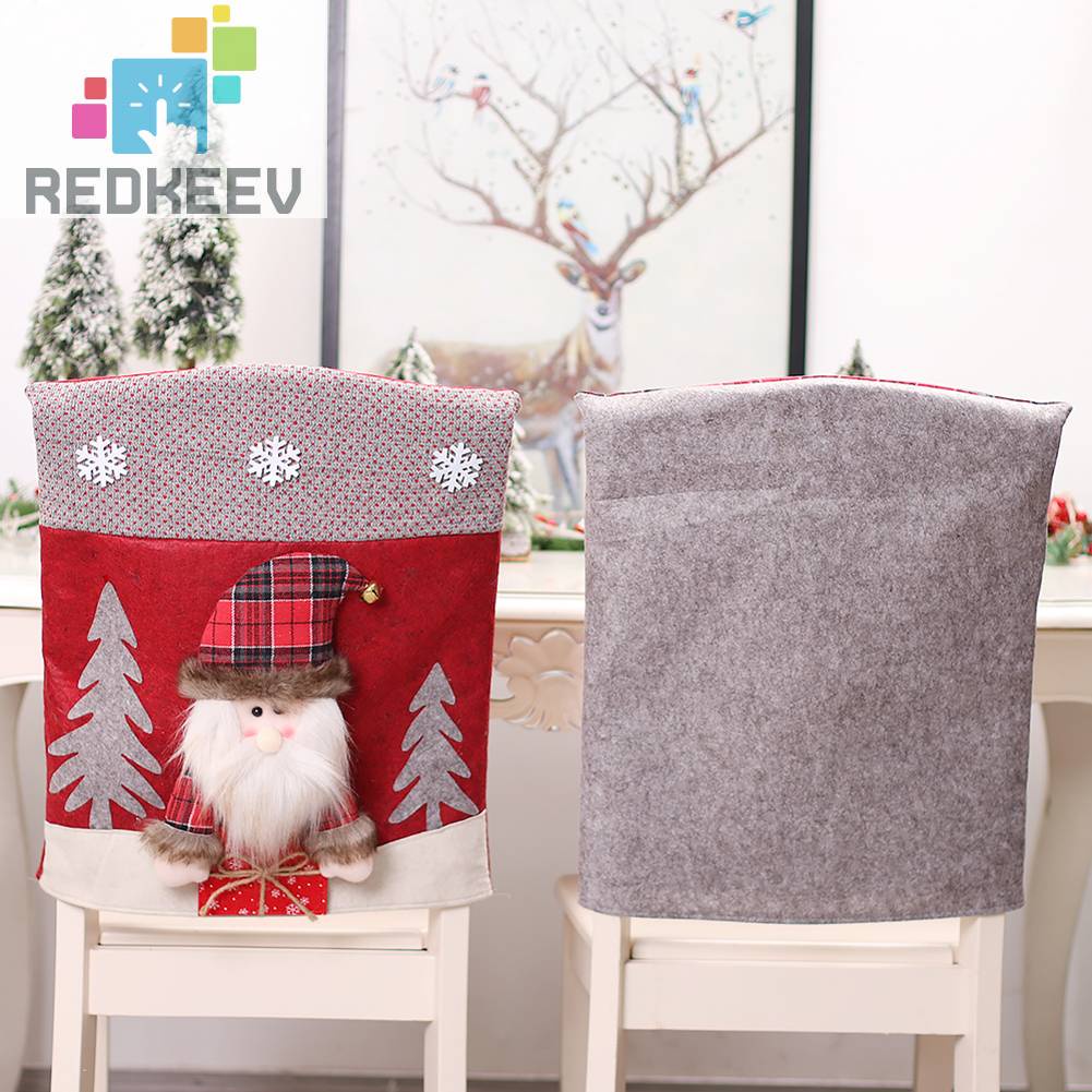 Vỏ Bọc Ghế Họa Tiết Giáng Sinh 3D Siêu Bền Thoải Mái Có Thể Tái Sử